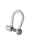 G-4863 Green Pin Mooring bow Shackles Product Render 1